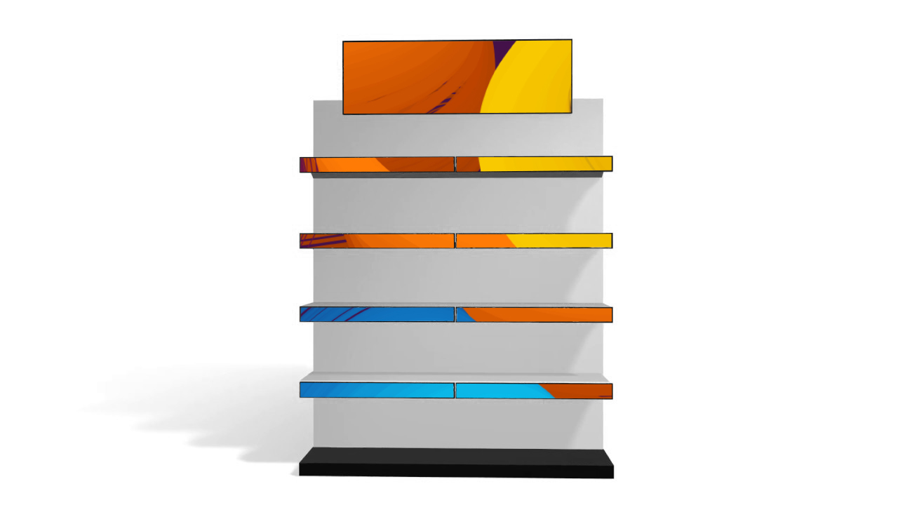 Светодиодные шелфтокеры